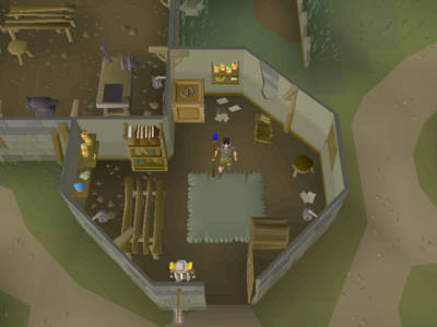 Do a jig in Varrock's rune store. Equip an air tiara and a staff of water..png