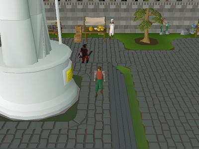 Cryptic clue - dig centre Kourend statue.png
